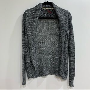 Element Gray Knit Cardigan